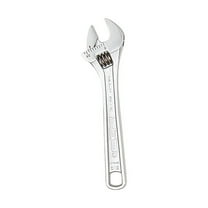 Channellock 804 4 in. Chrome/Nickel Finish Steel Adjustable Wrench