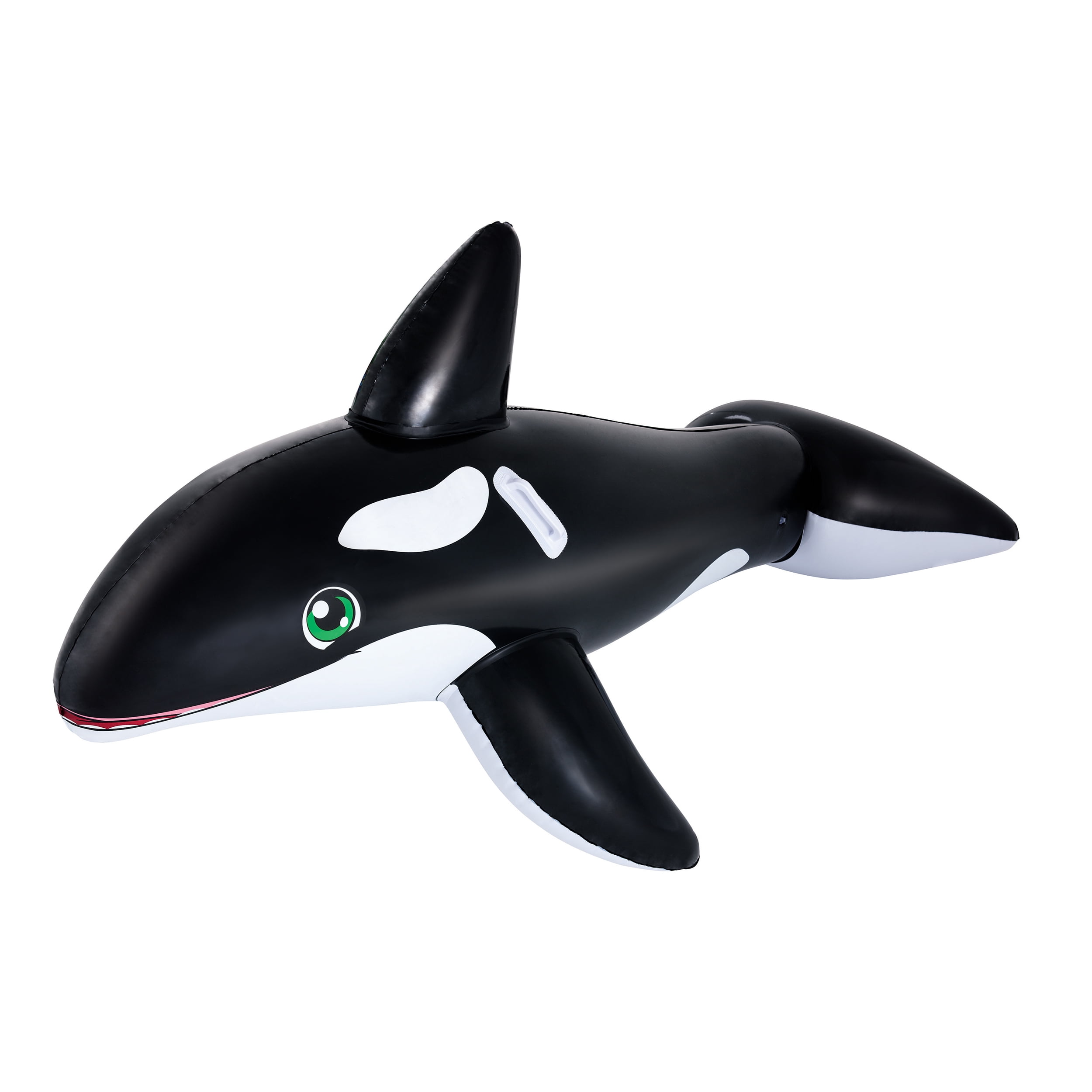 Swimline 9045SL 72" Pool Shark Inflatable Ride-On with Handles 