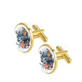 thumbnail image 2 of Fish Elegant Stainless Steel Cufflinks Set for Formal Attire - for Business Meetings and Weddings, 2 of 6