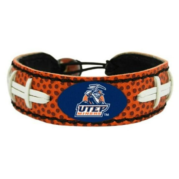 UTEP Miners Classic Football Bracelet