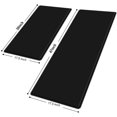 thumbnail image 2 of Artistic Beautiful Anti Fatigue Kitchen Floor Mat - Unique Floor Mat - Pain Relief Padded Kitchen Mat - Floor Mats for in Front of Sink - 2 Pieces 47"x17.5" + 30"x17.5" 10mm Black, 2 of 2