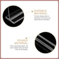 thumbnail image 4 of Miangastore Table Sign Stand Acrylic Flyer Holders Transparent 6Pcs 6.4x3.9x1.9In, 4 of 8