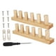 thumbnail image 1 of 2 telares gruesos reutilizables para tejer mantas, ideales para principiantes. Incluyen un kit portátil de madera para tejer a mano., 1 of 9