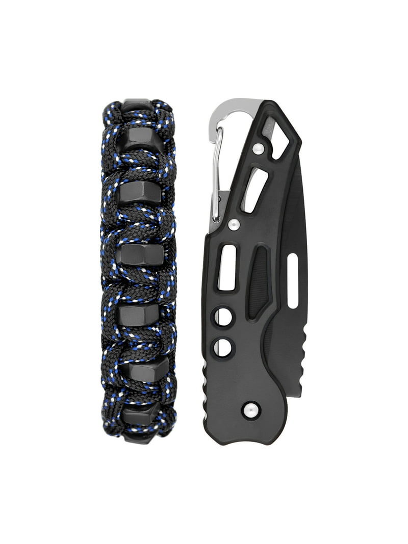 Folio Men's Gift Set; Gunmetal Tone Round Case, Textured Dial