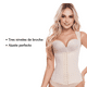 thumbnail image 2 of Cinturilla Faja Colombiana Tipo Chaleco Para Mujer. Marca Velvet 100% Colombiana. Beige XS, 2 of 7