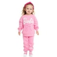 thumbnail image 5 of Barbie Toddler Girls Graphic Sweatshirt and Joggers Set, 2-Piece, Sizes 12M-5T, 5 of 10