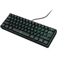 thumbnail image 1 of DGG K60 61 Keys RGB Backlit 60% Wired Gaming Keyboard, Quiet Ergonomic Waterproof Mini Compact 60 Percent Mechanical Feeling Keyboard, for PC Mac PS4 Xbox Gamer, Typist, Travel, 1 of 5