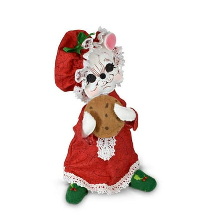 Annalee Dolls 2020 Christmas 8in Christmas Whimsy Nightshirt Mouse Plush New Tag