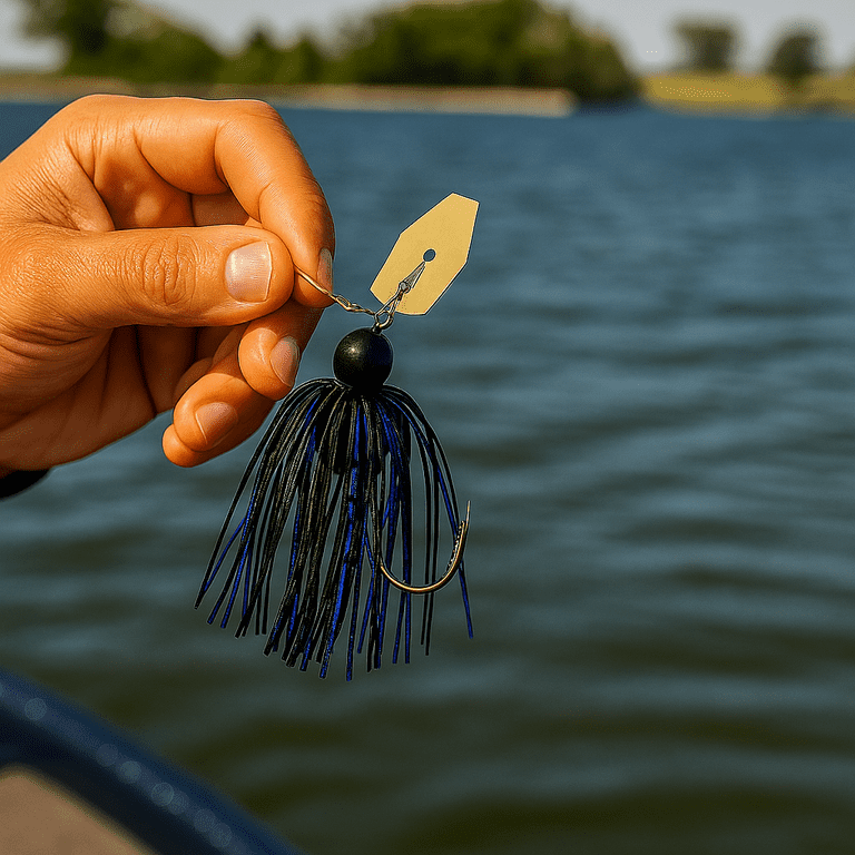 Z-Man Original ChatterBait Bladed Jig 3/8 oz – Blue Black