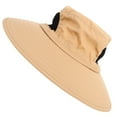 thumbnail image 2 of Unisex ancho de borde ancho con sombrero de sol, accesorio de moda de sombrero de senderismo para mujeres hombres, 2 of 5