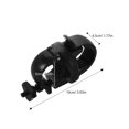 thumbnail image 5 of KAKOWELY headlight holder 2pcs Universal Bicycle Flashlight Mount Bracket Holder Quick Release Bicycle Light Mounting Bracket Handlebar Light Holder for Mountain Bike, 5 of 5