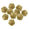 thumbnail image 1 of Polyhedral Lightweight English Letters Portable 20 mm for Toy Gift Teaching Yellow, 1 of 8