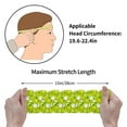 thumbnail image 5 of Easygdp Green Apple Sports Headband Non Slip Headband Unisex for Head Circumference 19.6 - 22.4 inch, 5 of 9