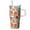 Flowers - 279, variant on 20oz Stainless Steel Tumbler with Floral Pattern - Vacuum Insulated Travel Coffee Cup with Handle, Leak-proof Lid, Gift for Her