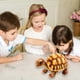 thumbnail image 5 of Tortuga de peluche de 12,6 pulgadas, juguete de tela, recuerdo para niños, regalo de cumpleaños, tortuga/serpiente/conejo de peluche., 5 of 6