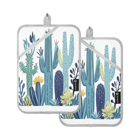 

Vzayy Kitchen Pot Holders Sets Heat Resistants for Cooking Baking Cactuses