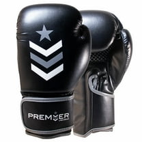 Premier Deluxe Boxing Glove - Black/Grey
