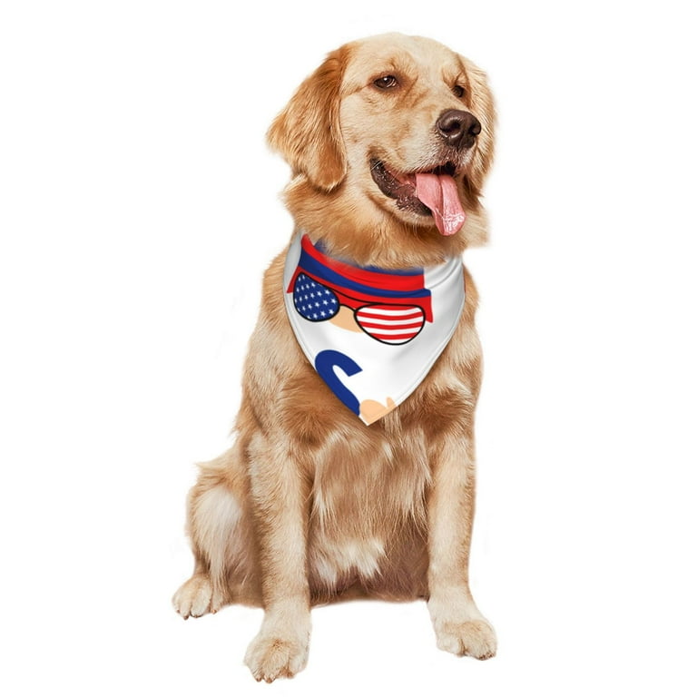 4th of july dog bandana sales