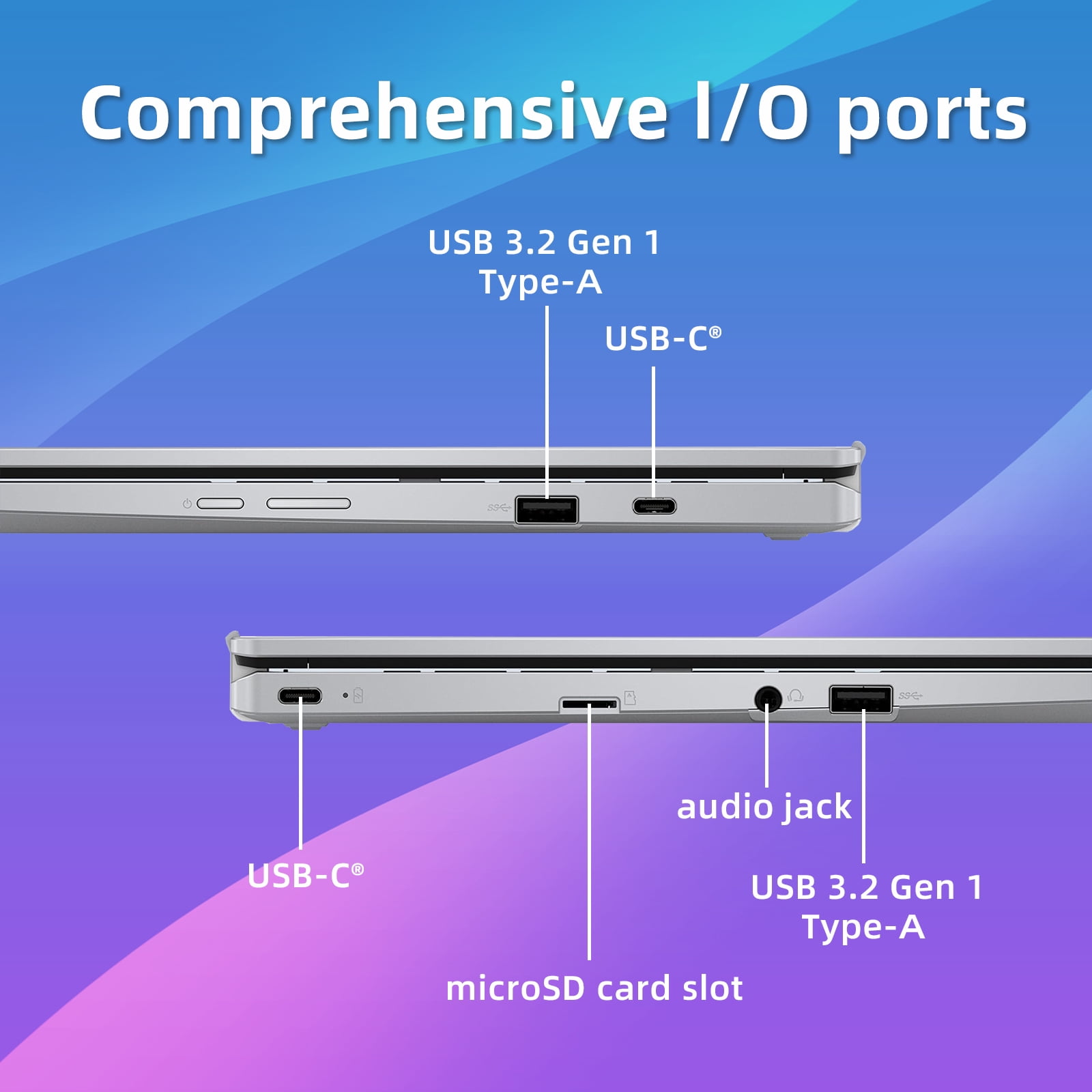 ASUS Chromebook Flip CX1 14" 2-in-1 Chromebook Laptop – Full HD Touchscreen, Intel Celeron N4500, 8GB RAM, 128GB eMMC, Chrome OS, MIL‑STD 810H Durability, Spill‑Resistant Keyboard, Silver