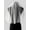 White, variant on Bride Wedding Lace Veil Short Waist Veils 1 Tier Soft Tulle Veil Bridal Veils with Comb