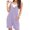 Purple, variant on BUIGTTKLOP Rompers for Women Summer Casual Sleeveless Jumpsuits Loose Spaghetti Strap Button down Shorts Overalls with Pockets
