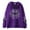 Purple, variant on Womens Hoodies Graphic Print Long Sleeve Zip Up Hooded Sweatshirt Winter Fall Jackets Fashion Y2k Outfits Clothes