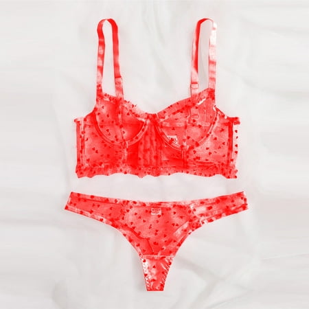 

Follure Lingerie for Women Fashion Lace Sleepwear Steel Ring Pajamas Garter Underwear