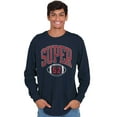 thumbnail image 5 of Super 52 Champion Sports Football Long Sleeve TShirt Men Women Brisco Brands S, 5 of 6