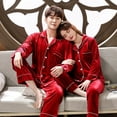 thumbnail image 1 of Man's Autumn And Winter Long Sleeve Nightwear Leisure Wear, 1 of 4