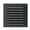 250x250 Black, variant on Stainless Steel Air Vent Cover Grille with Mesh Screen durables Ventilation Ducting for Kitchen, Bathroom, Ceiling