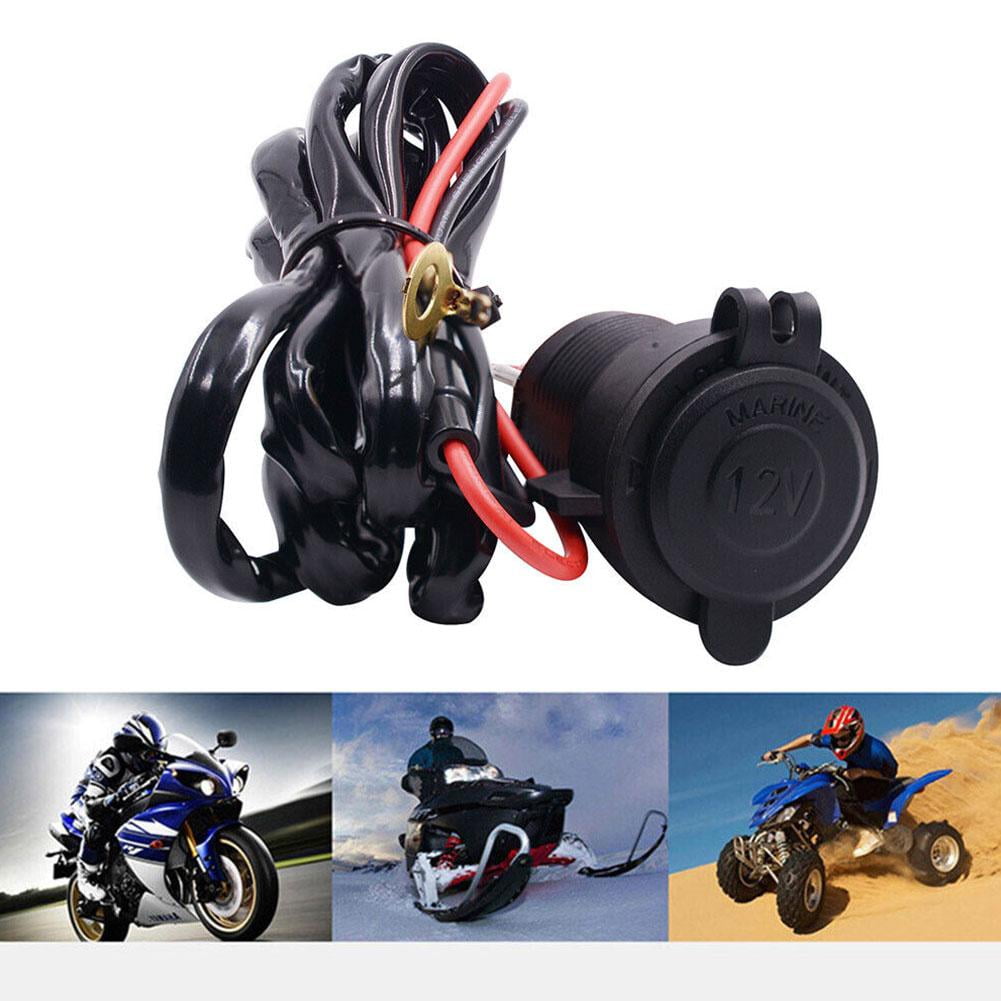 HFLWYWD 12V Car Cigarette Lighter Socket USB Charger Power Adapter Outlet