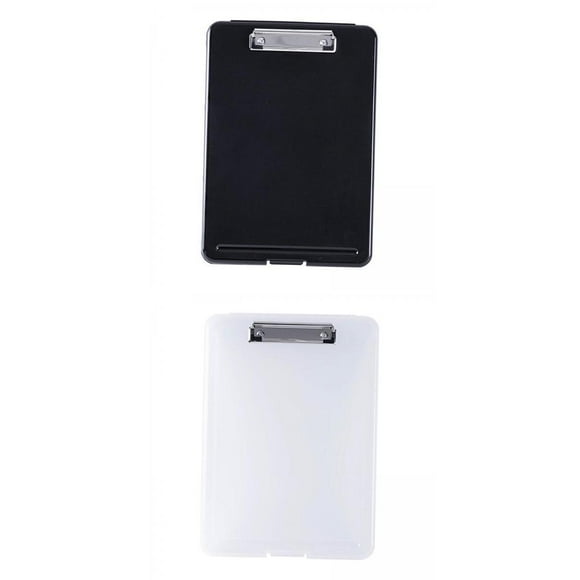 Caja organizadora DYNWAVEMX 2x de plástico A4 para archivos carpeta de almohadilla de escritura
