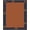 Blue, Pattern 2, variant on ODIKA 8'x10' Washable Area Rug Orange Rust Geometric Border Design Art Style with Bold for King Size Bedroom Under Bed, Master Suite, Non-Shedding, Easy Care