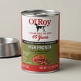 thumbnail image 2 of Ol' Roy High Protein Beef and Bison Flavor Wet Dog Food, 13.2 oz Can, 2 of 10