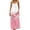 #0249-Pink, variant on Womens Maxi Dresses Spaghetti Strap Tropical Print Backless Tie Back Loose Fit Flowy Long Dresses Sundresses Boho Vacation Style Gift