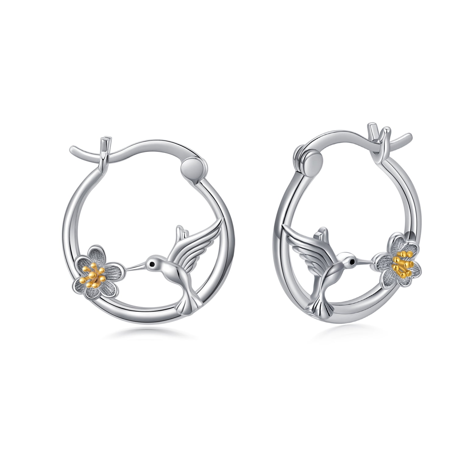 Bear earrings Mothers day gift~animal earrings~animal jewelry~silver bear earrings~Birthday gift~Nature earrings~Friend gift
