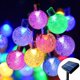 thumbnail image 1 of 100 LED Guirlande Lumineuse Solaire, 12M 8 Modes LED Star Eclairage Lumineuse Solaire, Étanche Guirlande Solaire Exterieur Pour ExtéRieur/IntéRieur, Jardin, Patio, Mariages, FêTes, NoëL Kuyhfg Bienvenido a Kuyhfg, 1 of 5