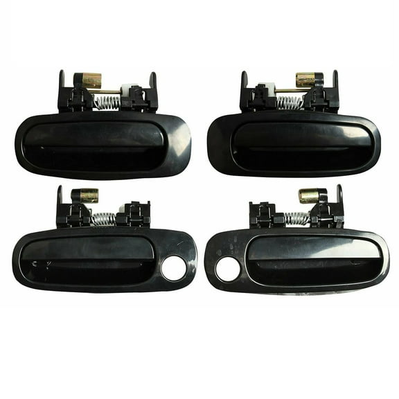Confote 4pcs Outside Exterior Door Handles Front Rear Driver & Passenger Side Replacement for 1998 1999 2000 2001 2002 T-oyota Corolla