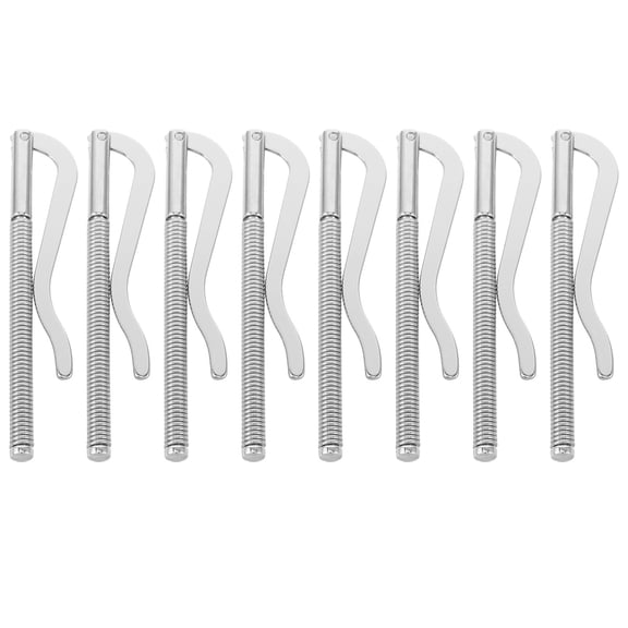 OUNONA Wallet Clips: Metal Spring Money Clip Insert Bars for Bifold Credit Card Holders - Replacement Bars