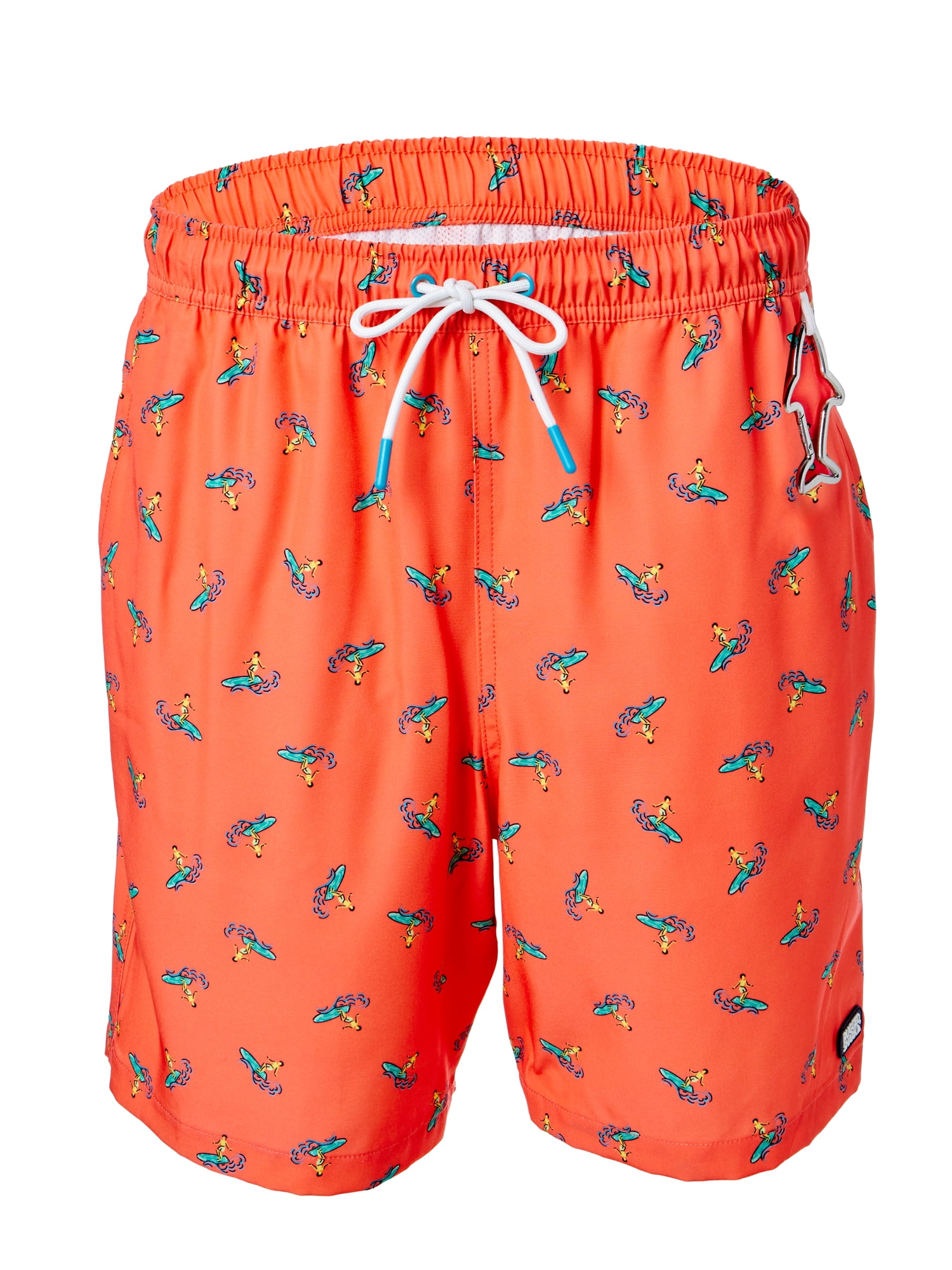 Rugged Shark Men's & Big Men's Swim Trunks, 7" Inseam, Sizes S-3XL