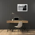thumbnail image 3 of Pimenta, Jorge 14x11 White Modern Wood Framed Museum Art Print Titled - The Search, 3 of 4