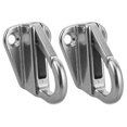 thumbnail image 1 of Raindrops 2Sets Versatile Stainless Steel Marine Spring Snap Hook for Boats Trailers and Caravans, 1 of 8