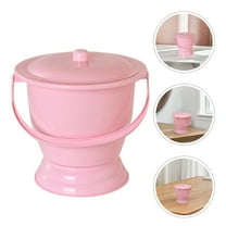 GOOHOCHY Children Urinal Potty with Handle Plastic Potty for Kids Portable Urinal for Travel Camping Baby Toilet Emergency Toilet