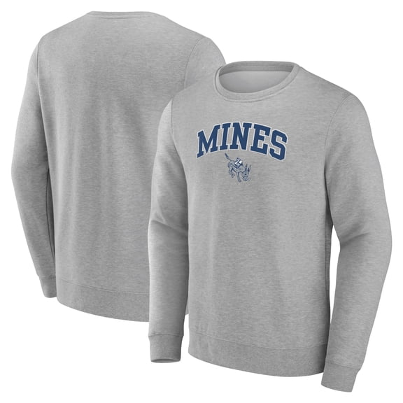Men's Gray Colorado School of Mines Orediggers Campus Sweatshirt
