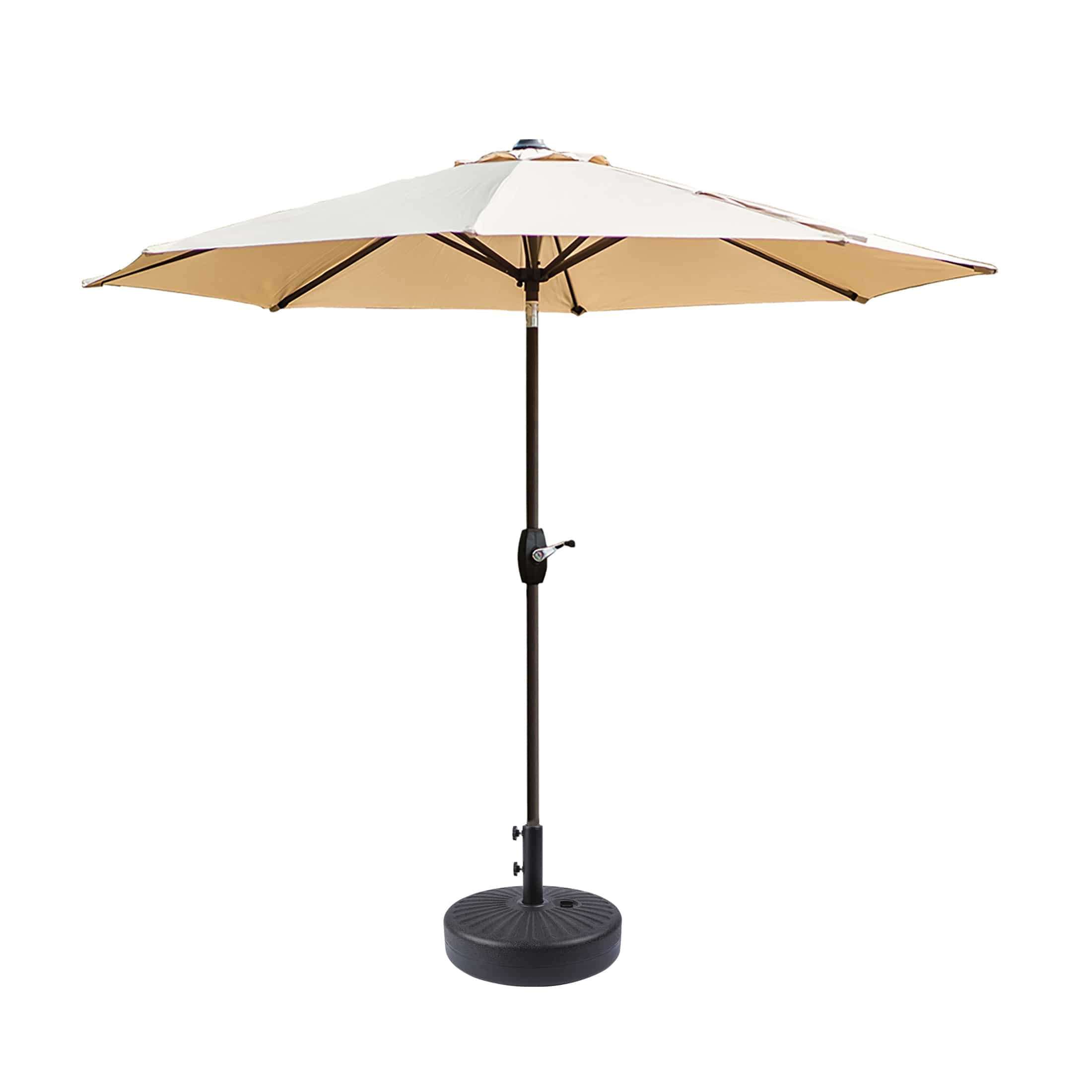 Westin Outdoor 9.50 Inches Solid Round Table Patio Umbrella, UV Resistant