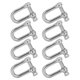 thumbnail image 3 of Grillete En Forma De D, Grillete De Anclaje De Anillo En D Cómodo De Usar Confiable Para Usar Para Energía Eléctrica Para La Construcción, 3 of 8