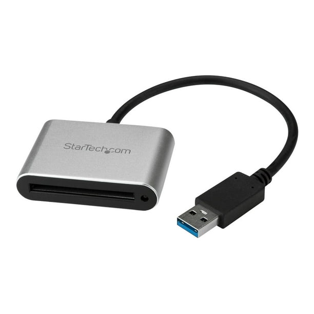 StarTech.com CFast Lecteur de Carte - USB 3.0 - USB Alimenté - UASP - Lecteur de Carte Mémoire - Lecteur / Graveur Portable CFast 2.0 (CFASTRWU3) - Lecteur de Carte (CF II) - USB 3.0 - USB 3.0