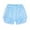 Light Blue, variant on SILVERCELL Toddler Boys Girls Active Running Shorts Kids Cotton Beach Sports Casual Short Swim Yoga Pants 2-11Y