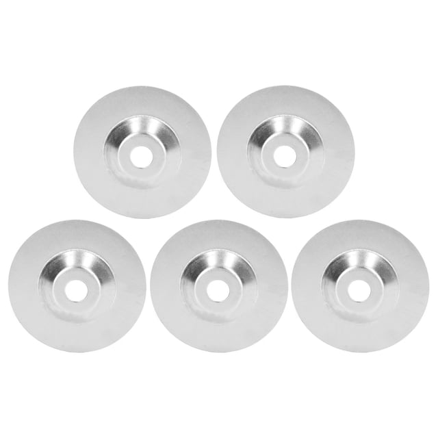 Disco de pulido de diamante de 4 pulgadas, 5 unidades, grano 1000, para procesamiento de metal, madera y plástico.