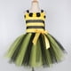 thumbnail image 4 of Vestido de tutú de abeja pequeña para niñas, disfraz de Halloween, flores de tul, disfraz de hada abeja para fiesta de vacaciones para niños, 4 of 5